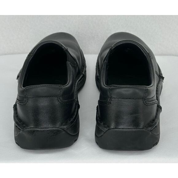 Red Wing Shoes Steel Toe Safety Black Leather Oil Resistant Women's Size 7 - Picture 4 of 7